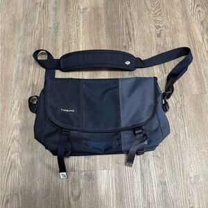 Timbuk2 Classic Messenger Bag Small Blue Cordura Laptop Commuter Travel Work